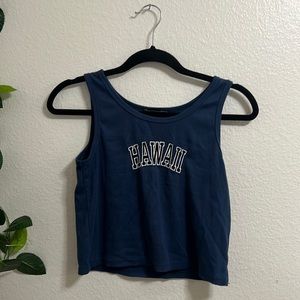 Hawaii crop tank — size L